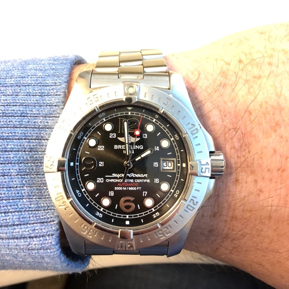 breitling superocean steelfish